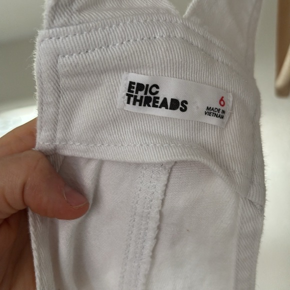 Epic Threads Girls Cloud Shortalls - Picture 4 of 4
